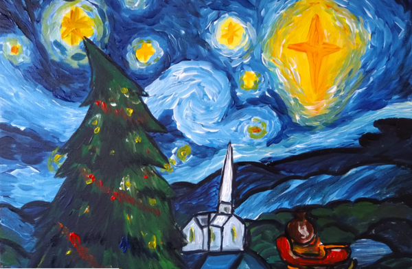 Xmas Starry Night | Paint and Sip - Pigeon Beer Wanderer 13/12/2026