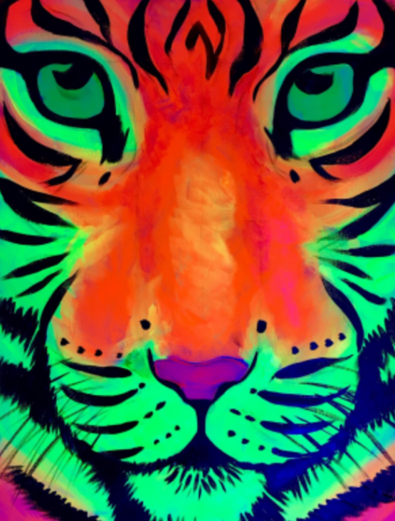 Fire Tiger | Paint and Sip London | 05/11/25 - Mash Paddle Brewery