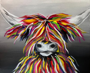 Highland Cow | Paint and Sip Liverpool 20/04/25 - Revolution Albert Dock