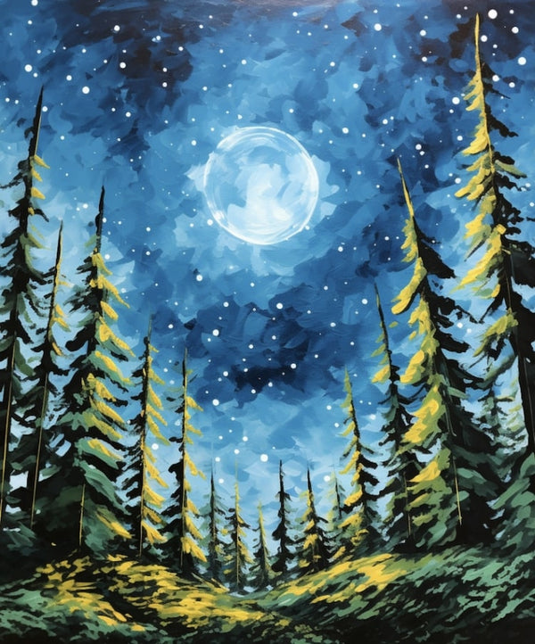 Enchanting Forest | Paint and Sip Cambridge 15/07/2026 - The Castle Inn
