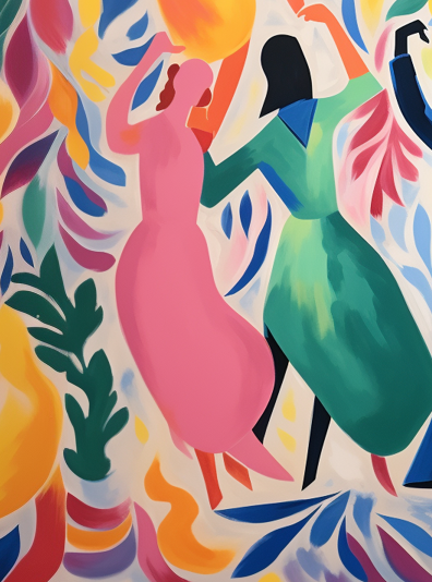 Matisse Dancers | Paint and Sip Manchester 09/08/2025 -  Kargo MKT