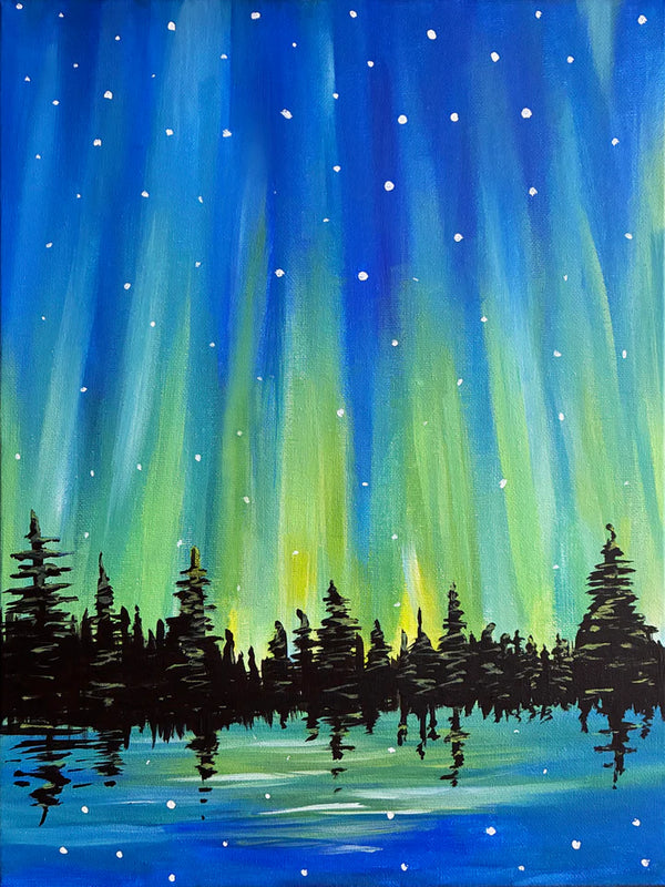 Northern Lights | Paint and Sip Birmingham 22/08/2026 - Society