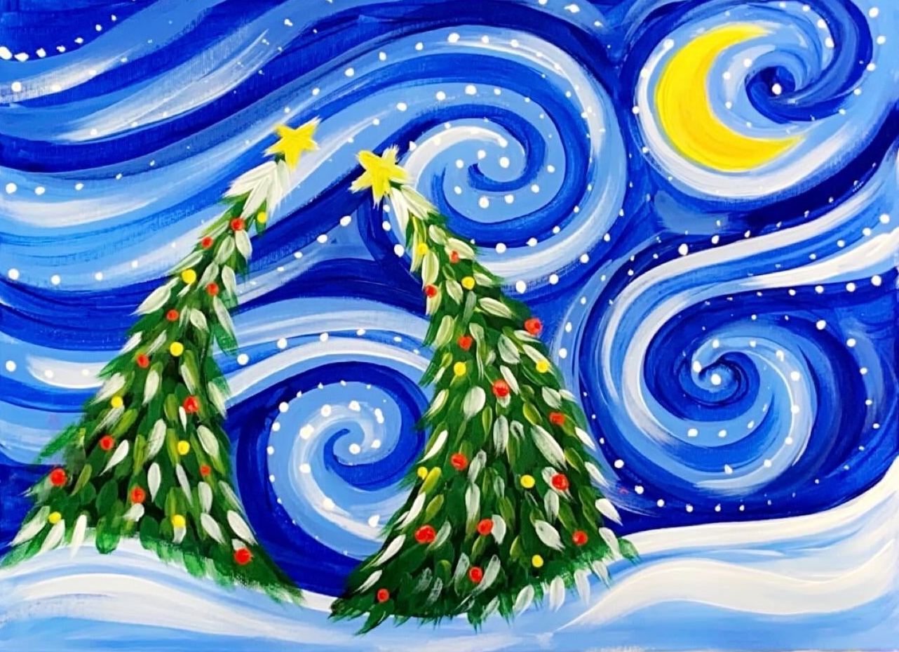 Festive Night | Paint and Sip London 30/11/2025 - Peoples Park Tavern