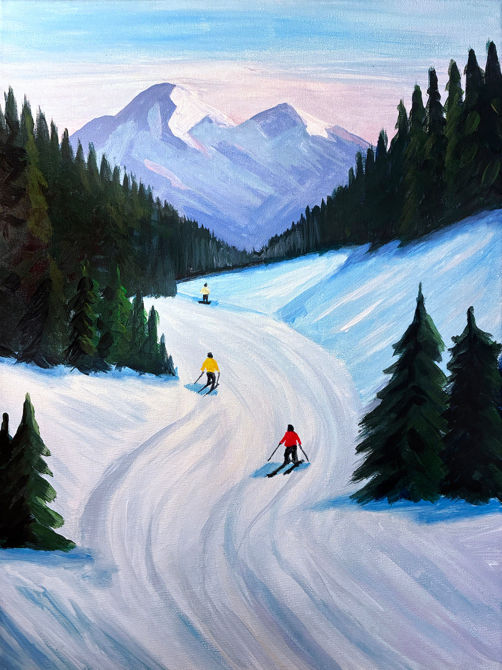 Powder Day | Paint and Sip Northampton 24/01/2026 - The Optimist