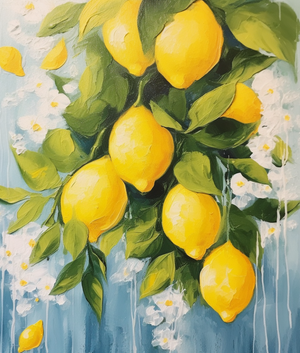 Summer Lemons | Paint and Sip Cardiff 07/05/2025 -  Revolution