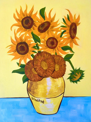 Sunflowers | Paint and Sip London | Alchemist | 18/05/24