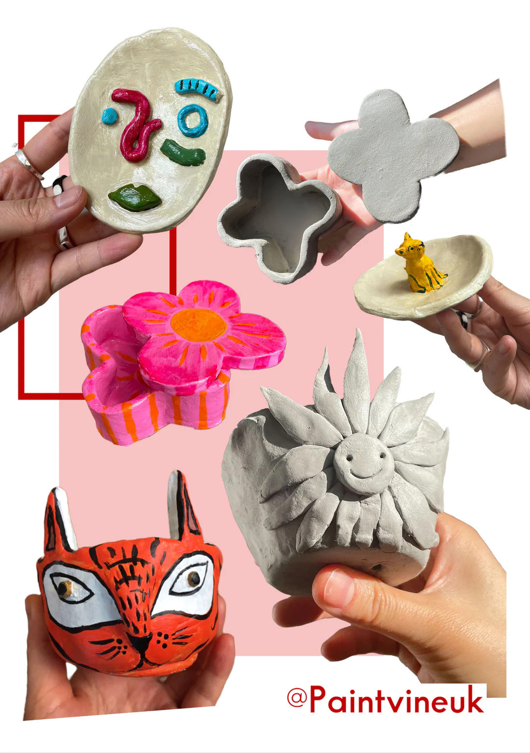 Paintvine Sculpt and Sip Mayfair 21/08/2024 Paintvine® UK