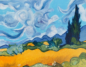 Van Gogh Wheat Fields | Paint and Sip Manchester 19/07/2025 -  Kargo MKT