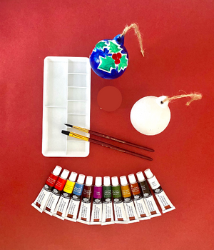 Festive Bauble Painting Kit