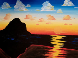 Piha Sunset - Paintvine Online